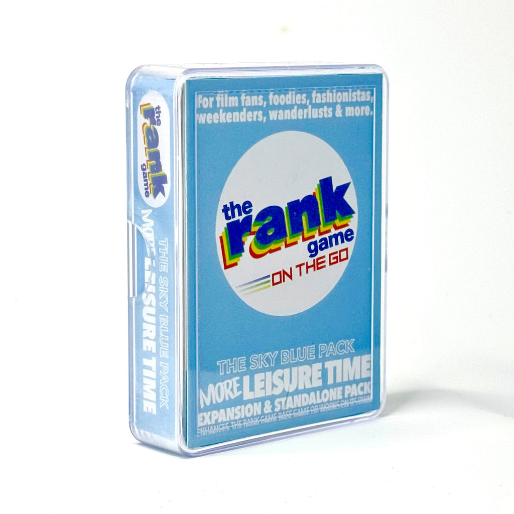The Rank Game: More Leisure Time (Standalone & Expansion Pack)