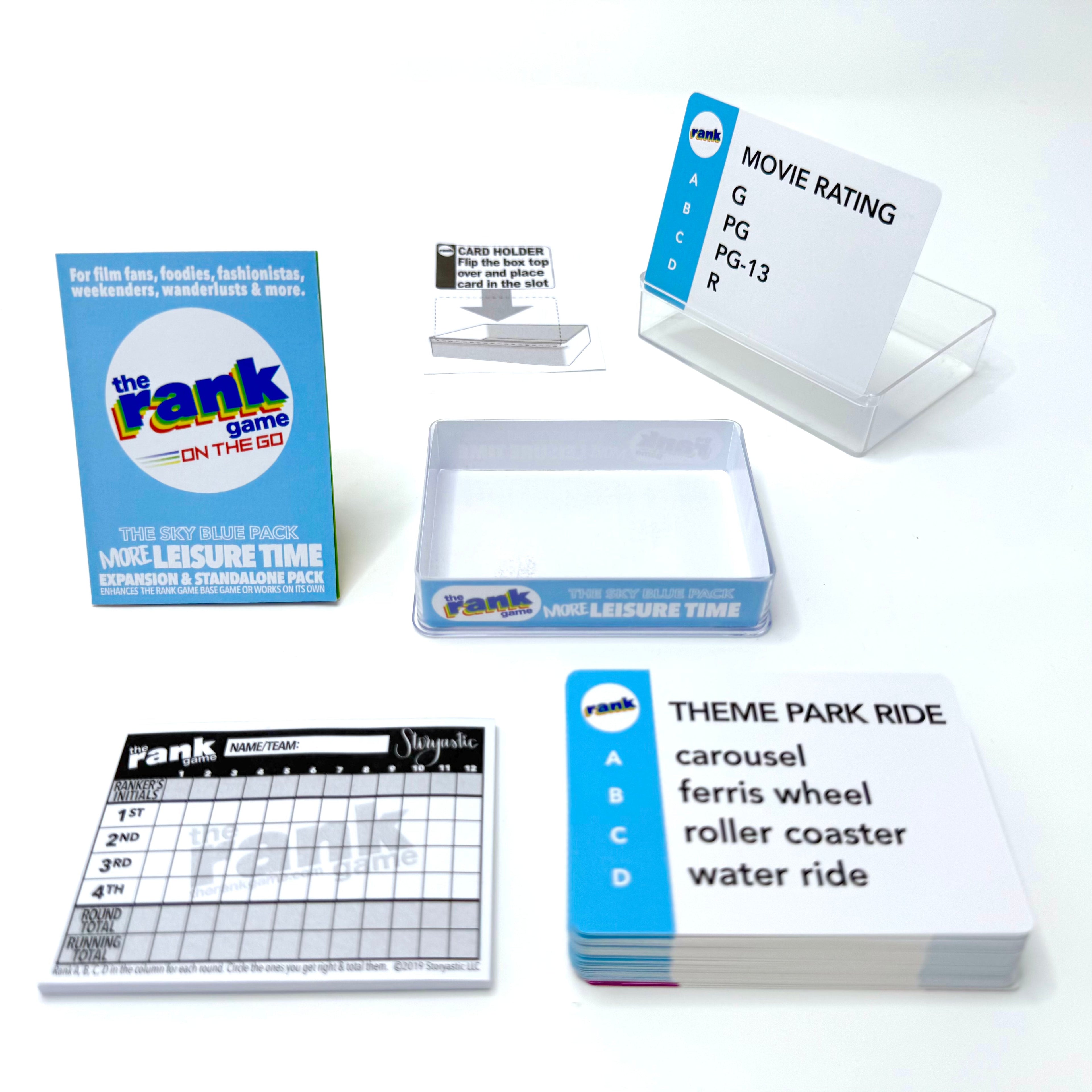 The Rank Game: More Leisure Time (Standalone & Expansion Pack)