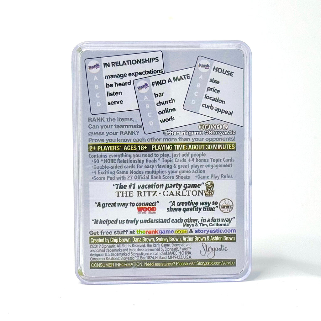 The Rank Game: More Relationship Goals (Standalone & Expansion Pack)