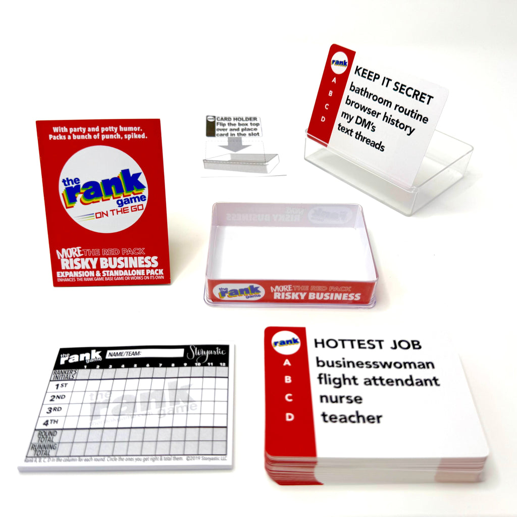 The Rank Game: More Risky Business (Standalone & Expansion Pack)