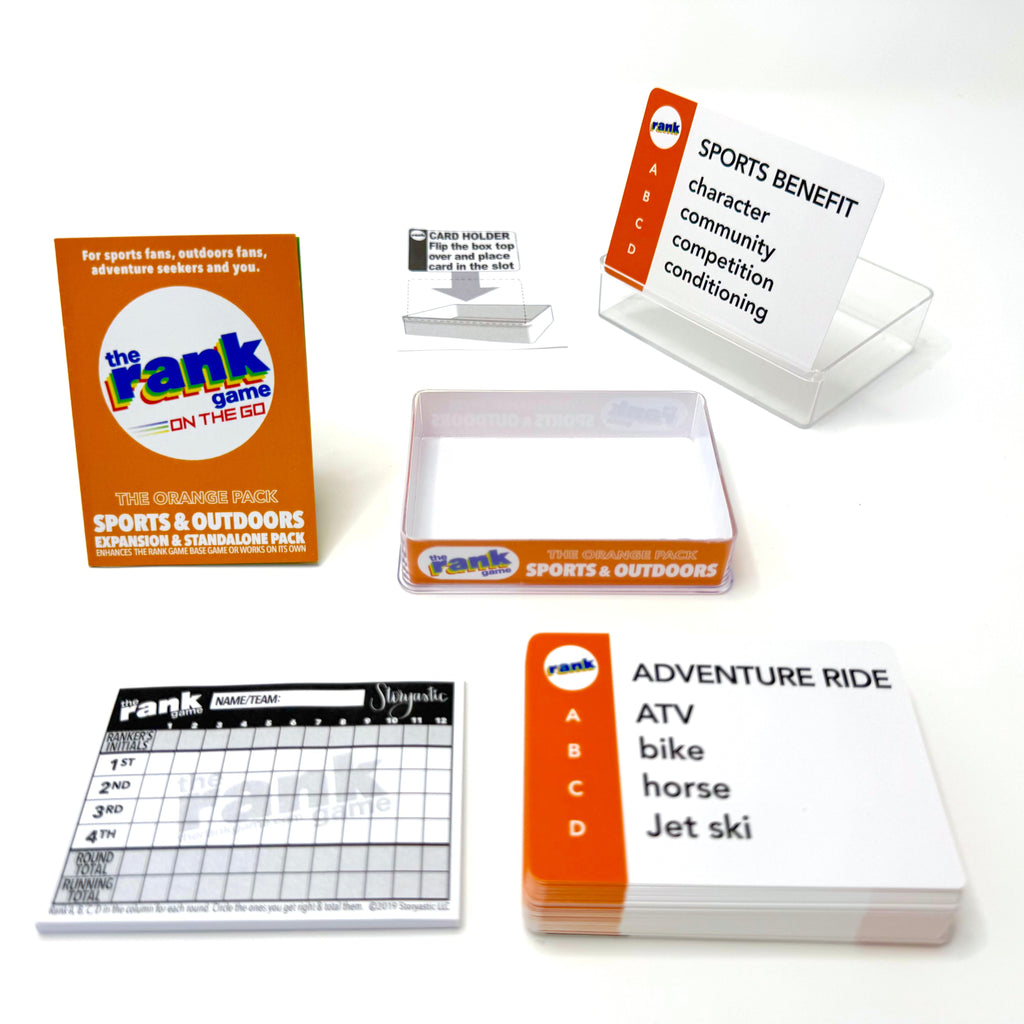 The Rank Game: Sports & Outdoors (Standalone & Expansion Pack)