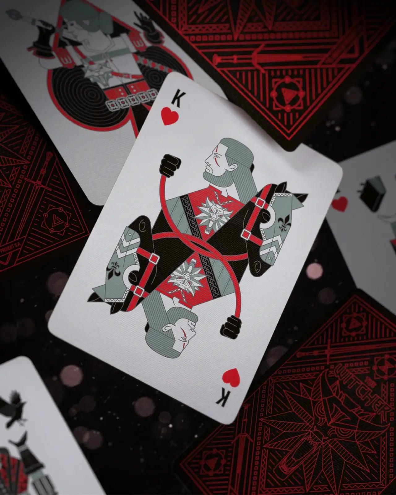 The Witcher Playing Cards - Red Edition