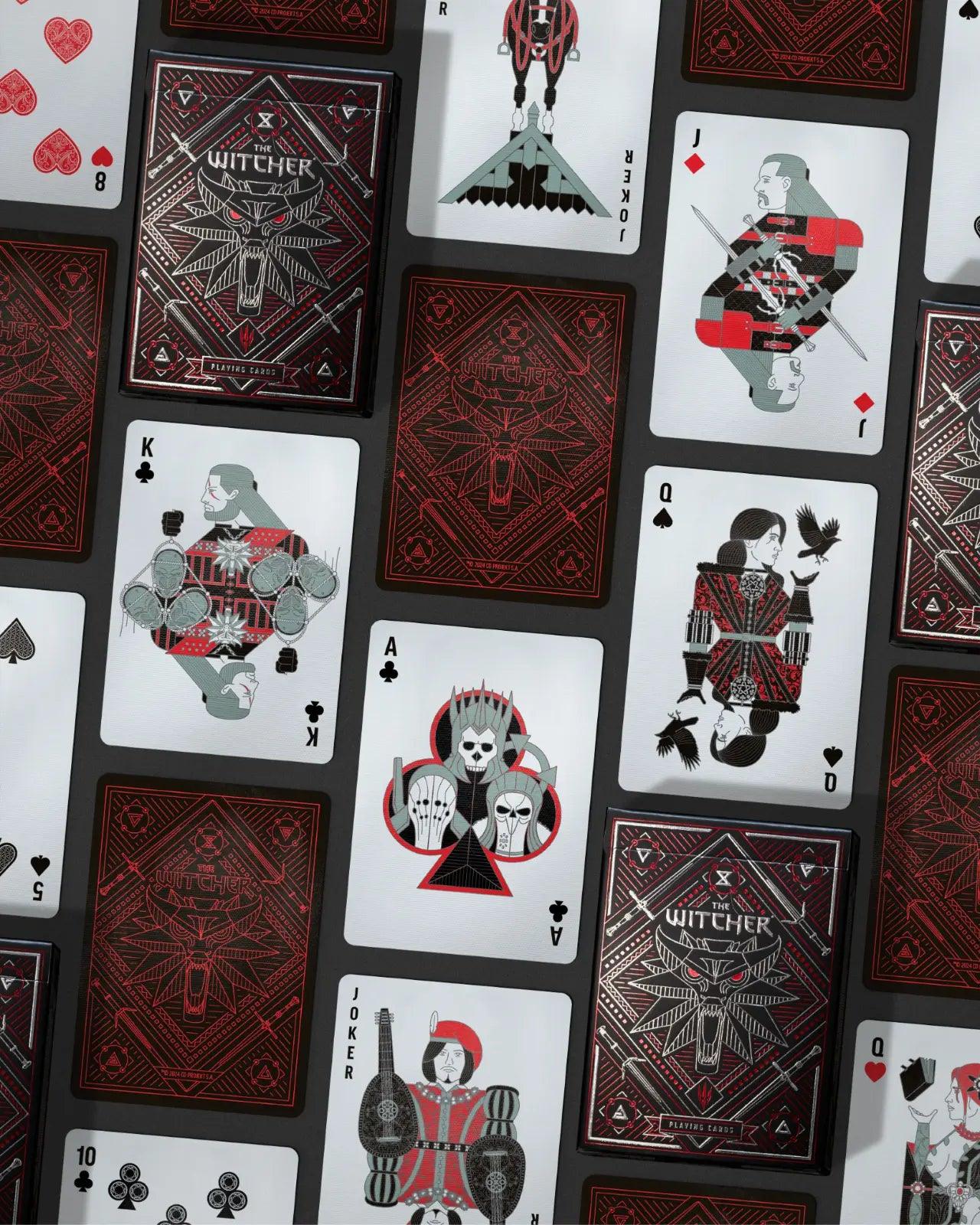 The Witcher Playing Cards - Red Edition