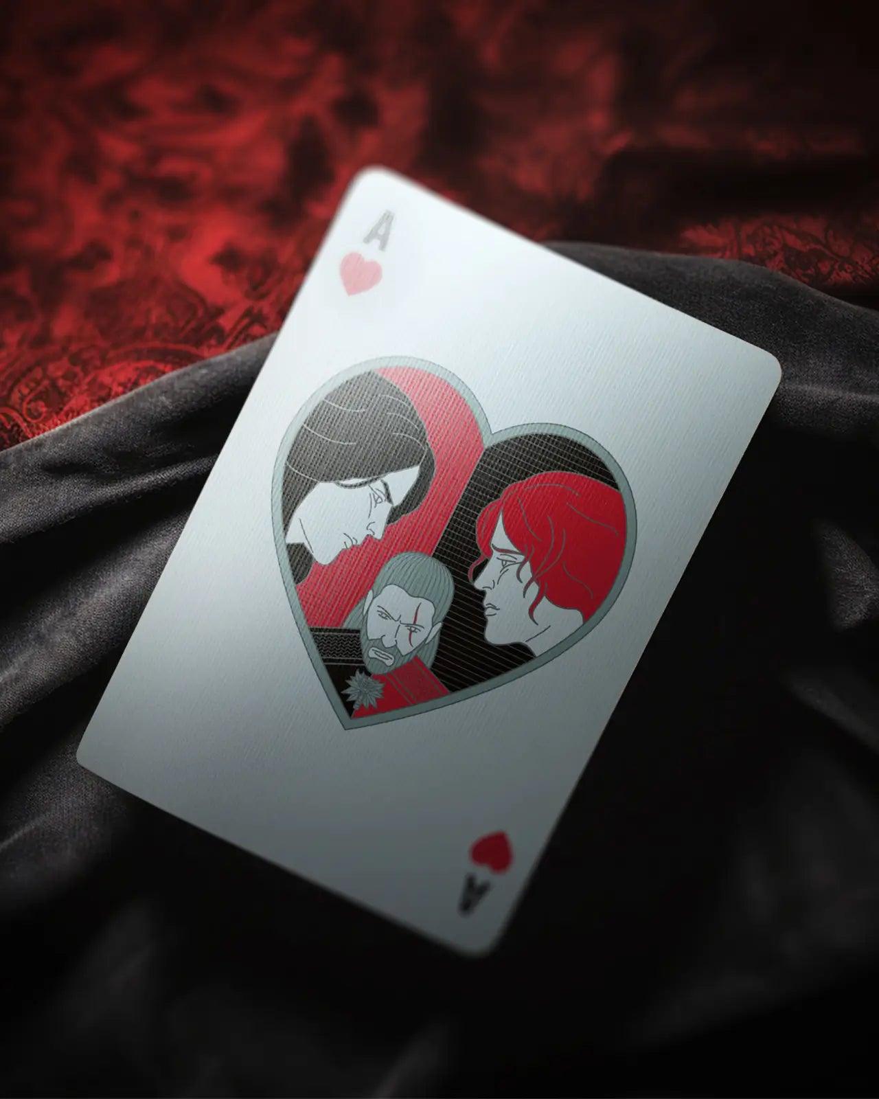 The Witcher Playing Cards - Red Edition