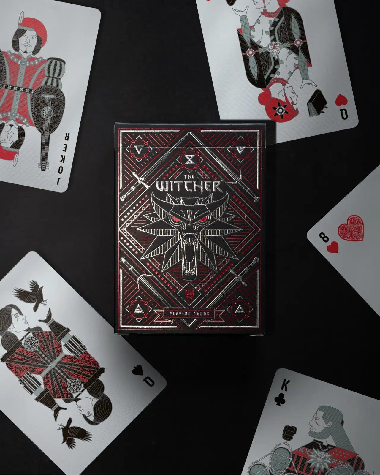 The Witcher Playing Cards - Red Edition