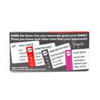 The Rank Game - AFTER DARK Edition (ages 18+)