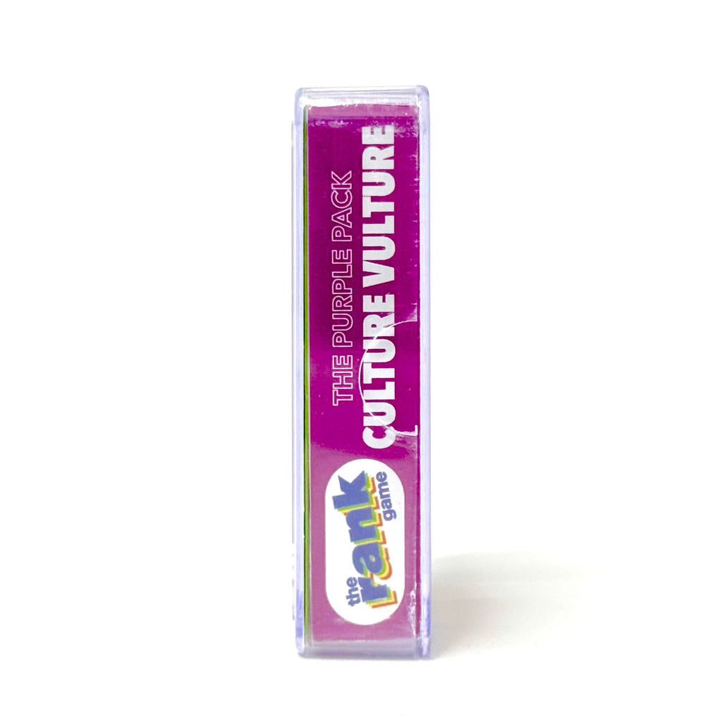 The Rank Game On-the-Go: Culture Vulture (Purple Pack)
