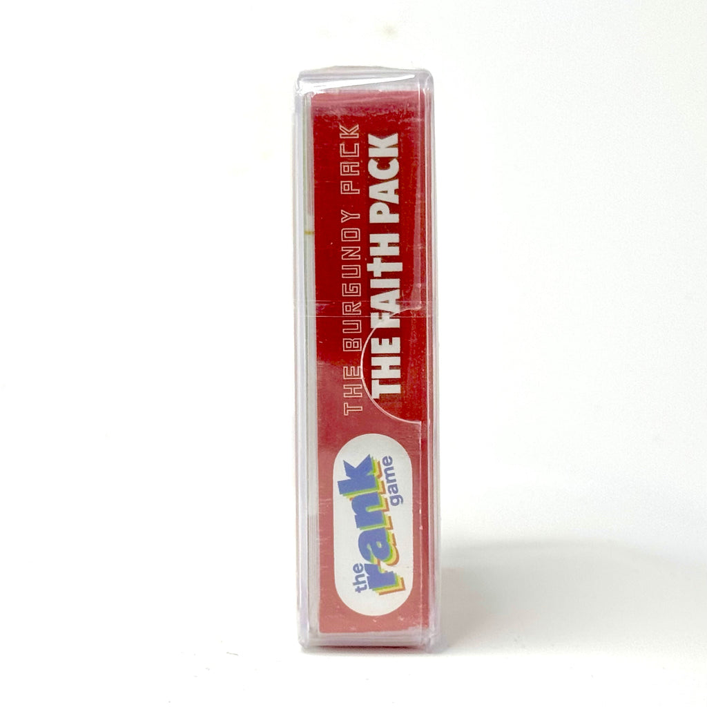 The Rank Game On-the-Go: Faith Pack (Burgundy Pack)