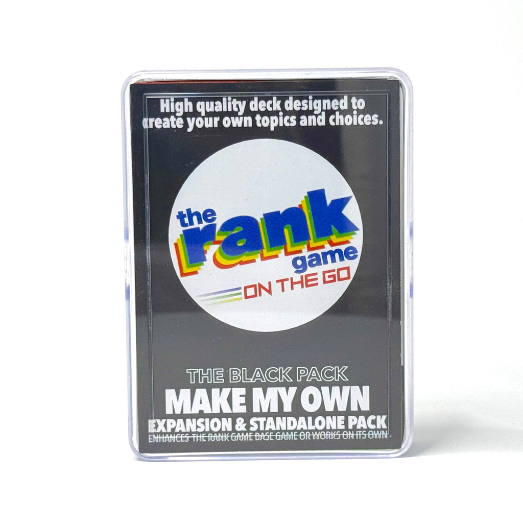 The Rank Game: Make My Own Pack (Standalone & Expansion Pack)