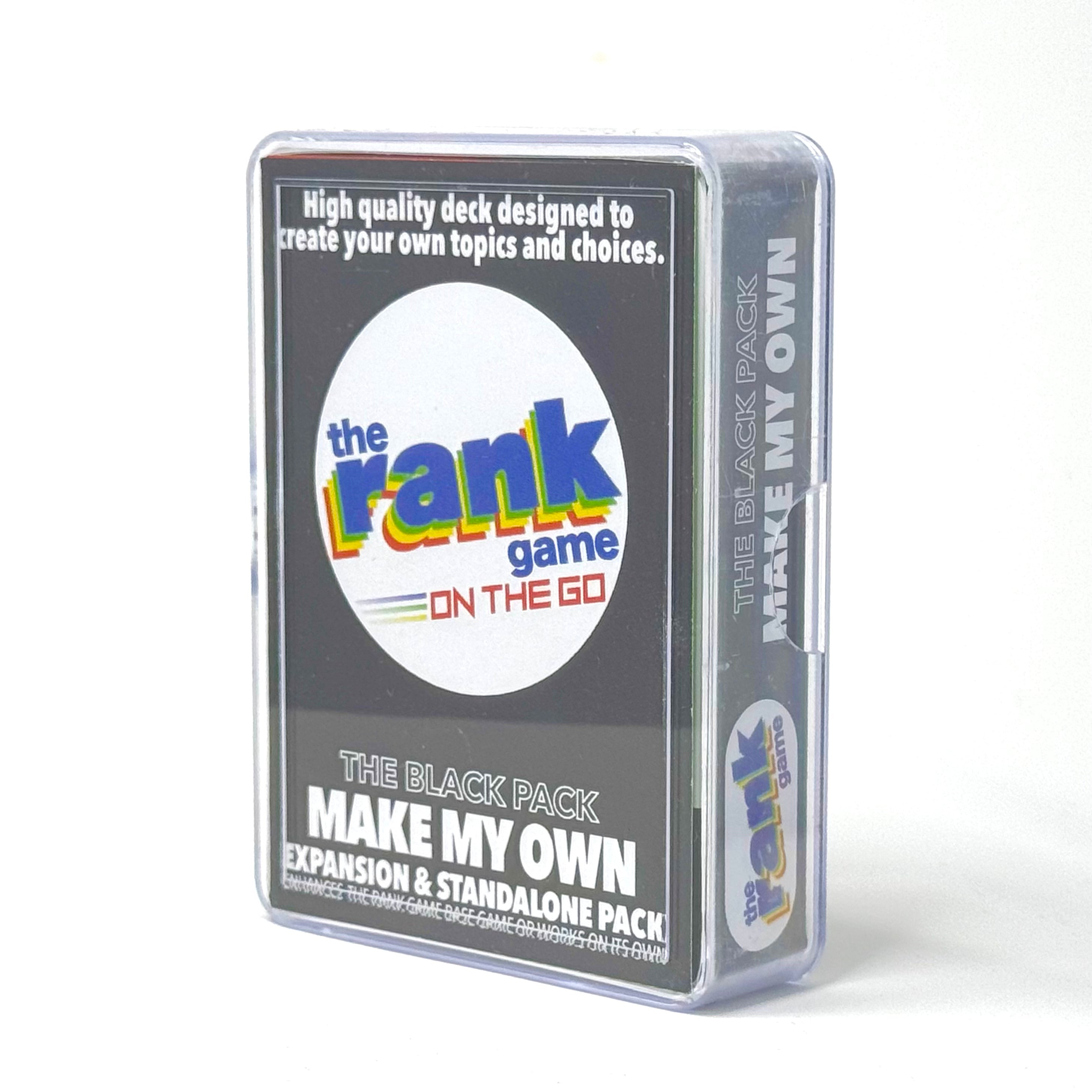 The Rank Game: Make My Own Pack (Standalone & Expansion Pack)