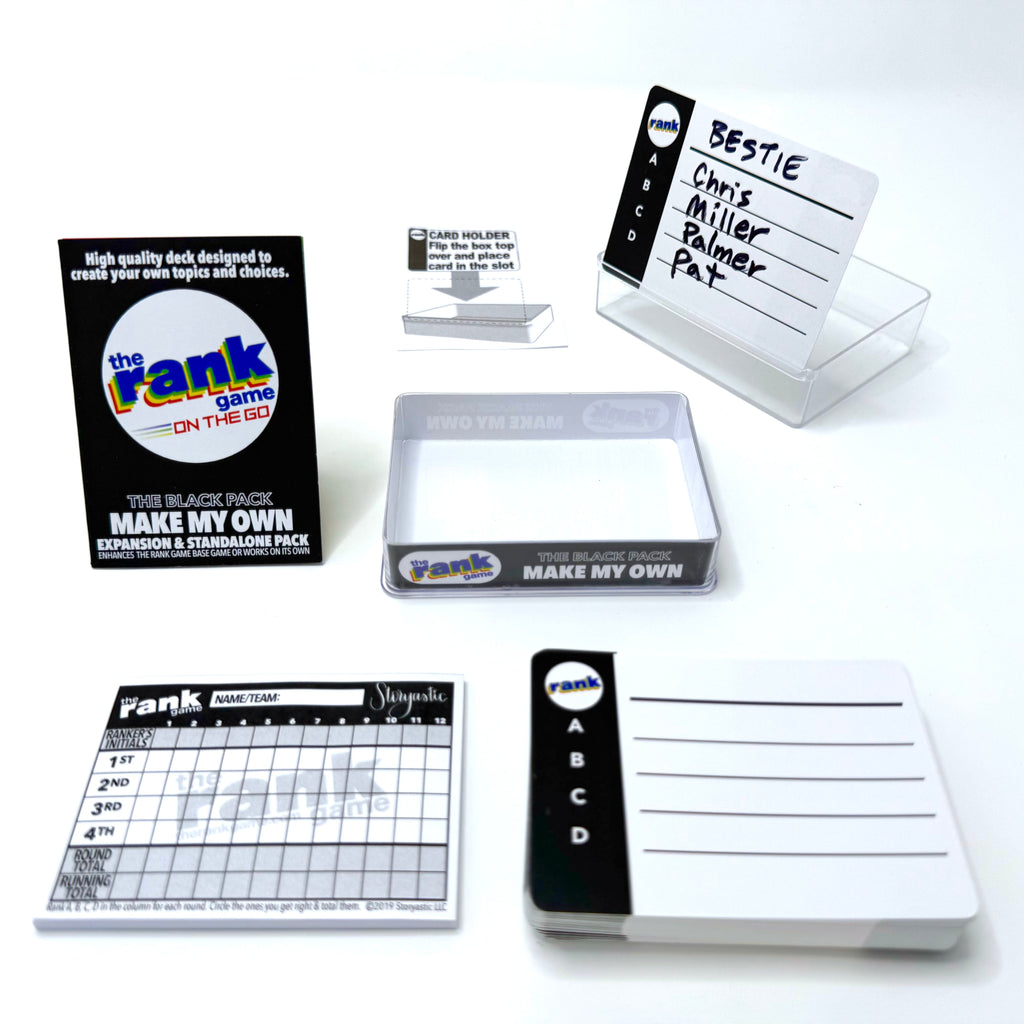 The Rank Game: Make My Own Pack (Standalone & Expansion Pack)