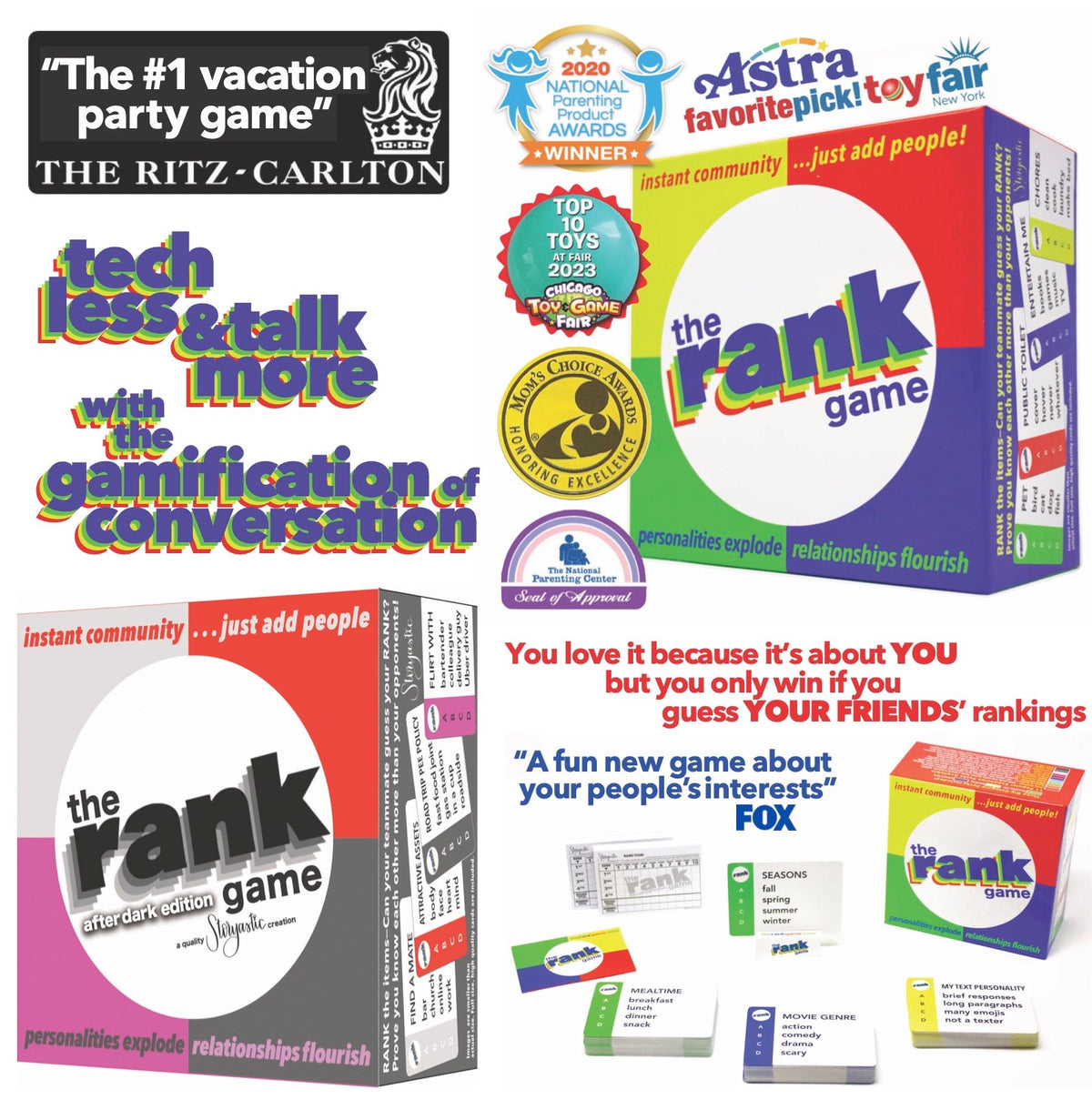 The Rank Game -🏆🏆 Toy Fair New York "Favorite Pick" & Other Awards 🏆🏆
