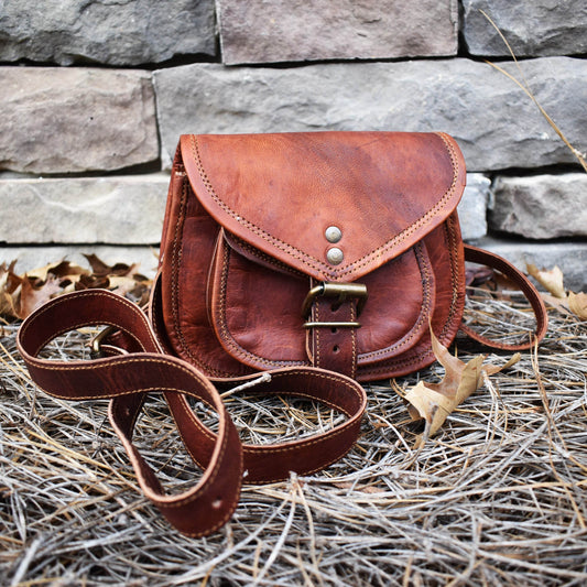 The Rogue Leather Satchel - Small (Tan) - 