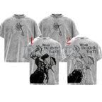 The Seven Deadly Sins Washed T-Shirt – Retro Vices Graphic Tee, Heavy Cotton Streetwear