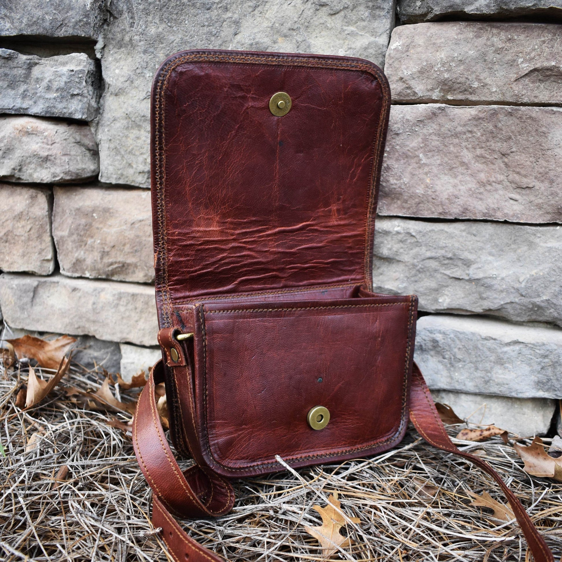 The Wanderer Leather Satchel - Small - 