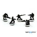 Camo Markers - 5 Pack / 25mm