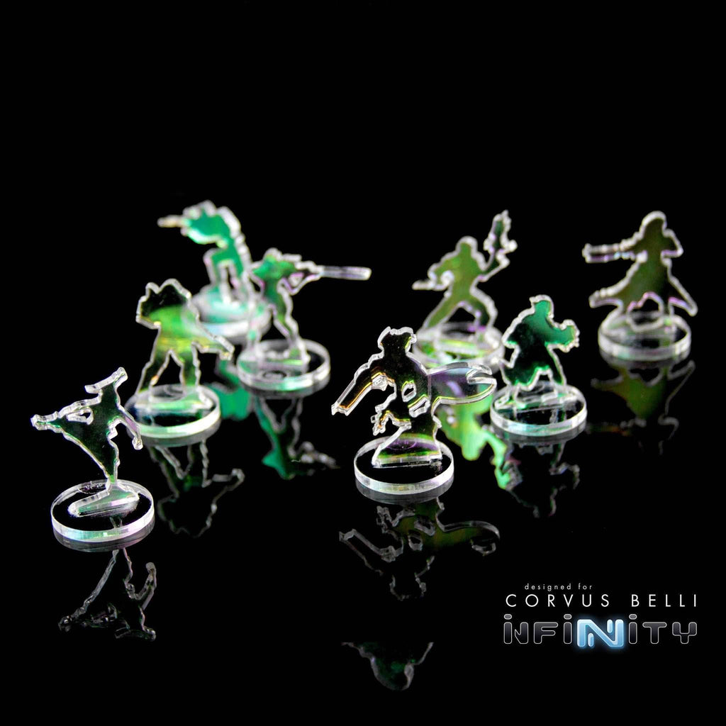 TO Camo Markers - 8 Pack / 25mm / Radiant