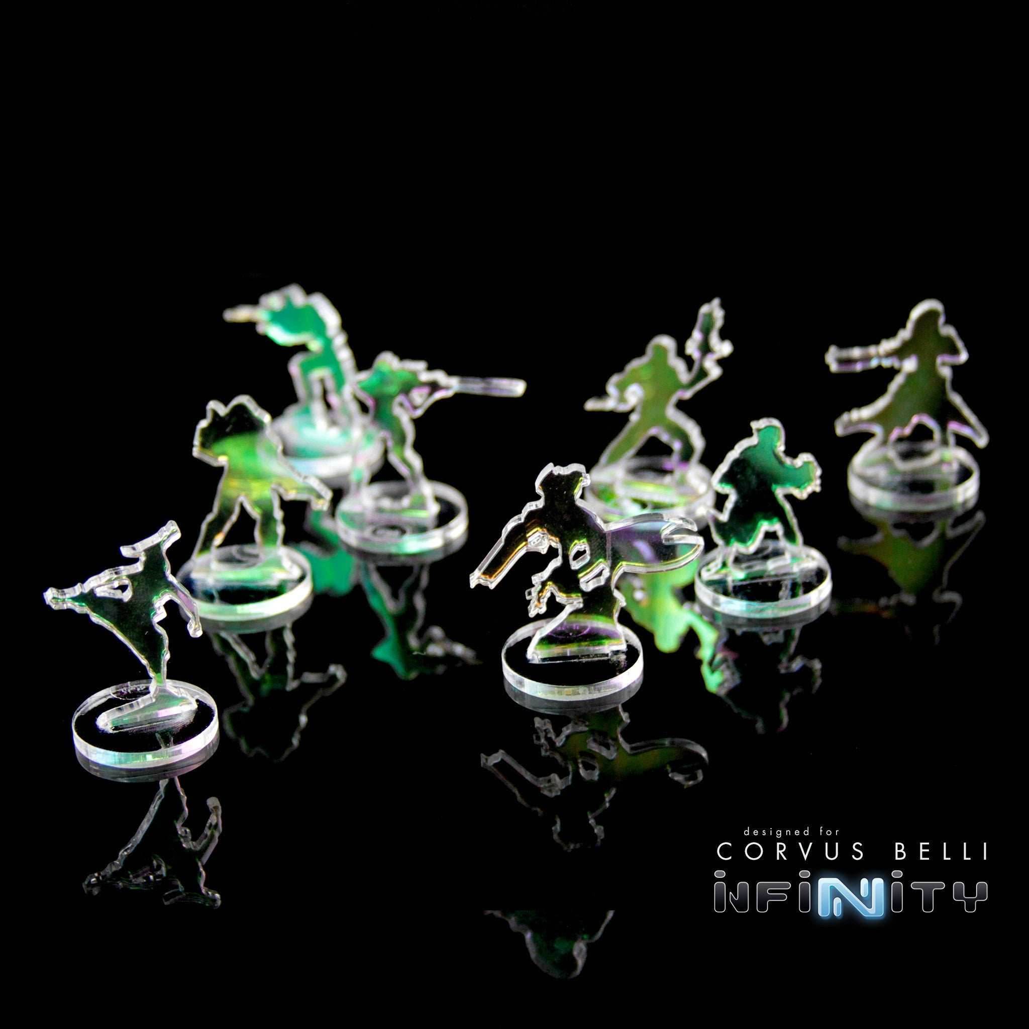 TO Camo Markers - 8 Pack / 25mm / Radiant