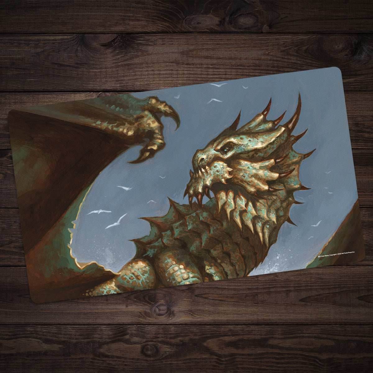 Ancient Bronze Dragon Playmat - Standard Playmat / Plain