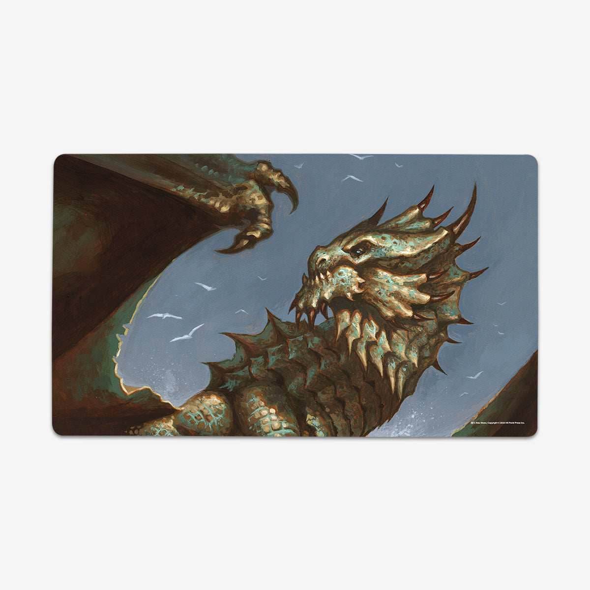 Ancient Bronze Dragon Playmat - Standard Playmat / Plain