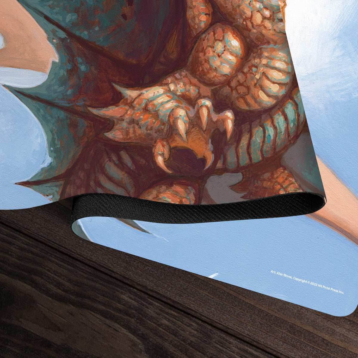 Ancient Copper Dragon Playmat - Standard Playmat / Plain