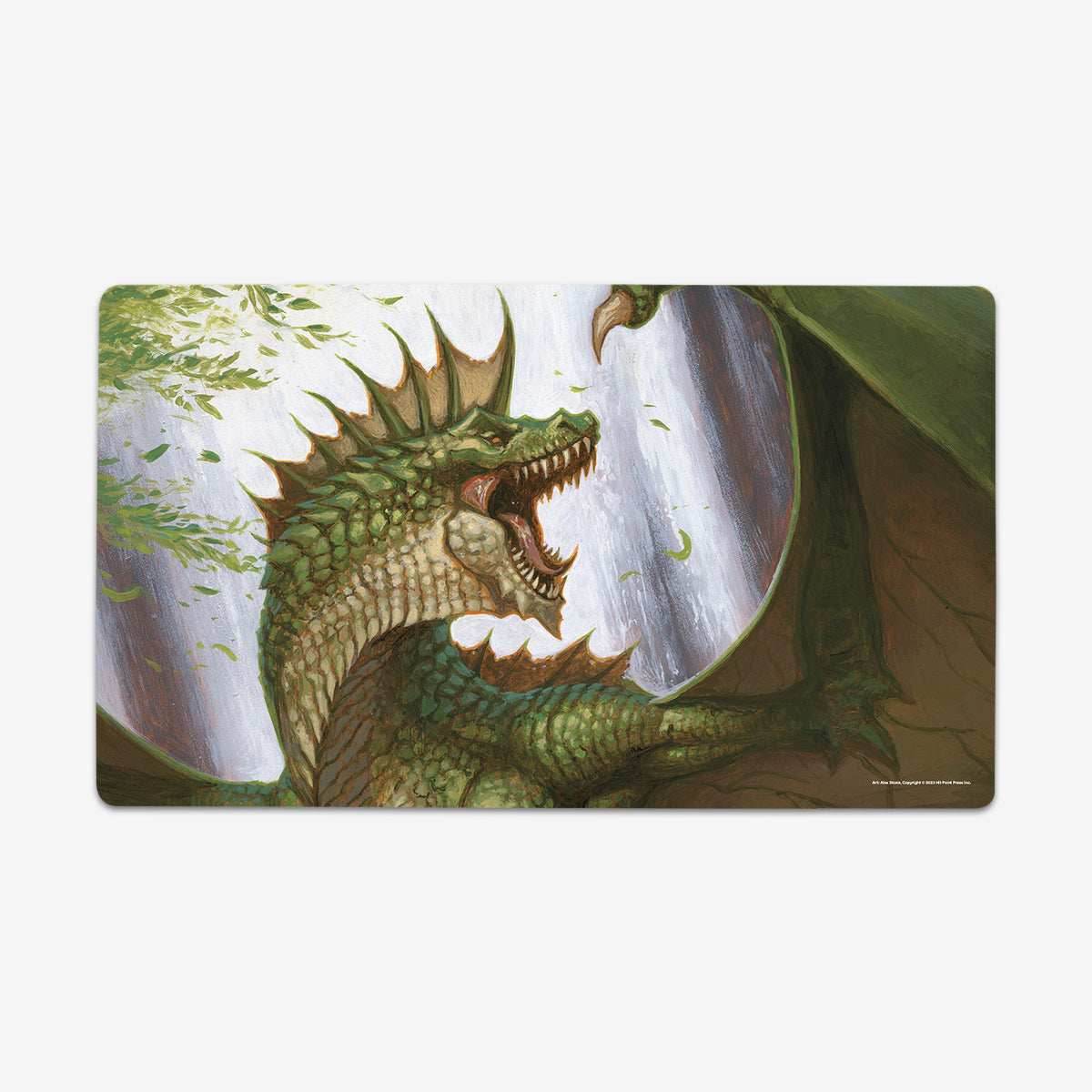 Ancient Green Dragon Playmat - Standard Playmat / Plain