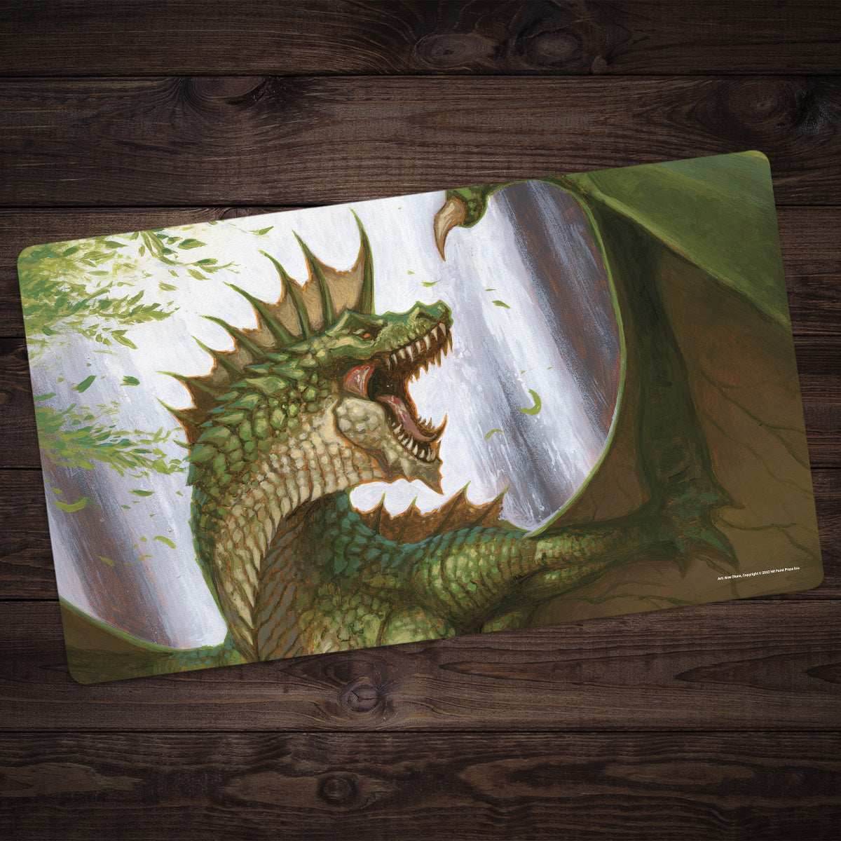 Ancient Green Dragon Playmat - Standard Playmat / Plain