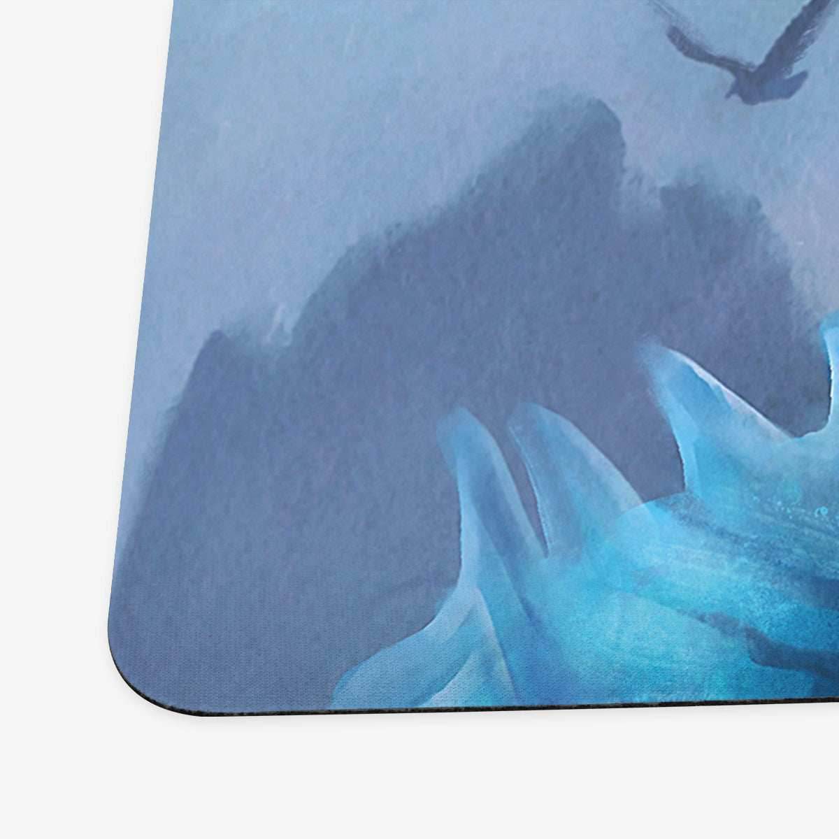 Adult Blue Dragon Playmat - Standard Playmat / Plain