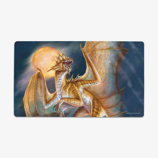 Adult Bronze Dragon Playmat - Standard Playmat / Plain