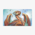 Adult Copper Dragon Playmat - Standard Playmat / Plain