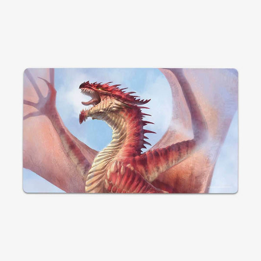 Adult Red Dragon Playmat - Standard Playmat / Plain