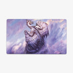 Adult White Dragon Playmat - Standard Playmat / Plain