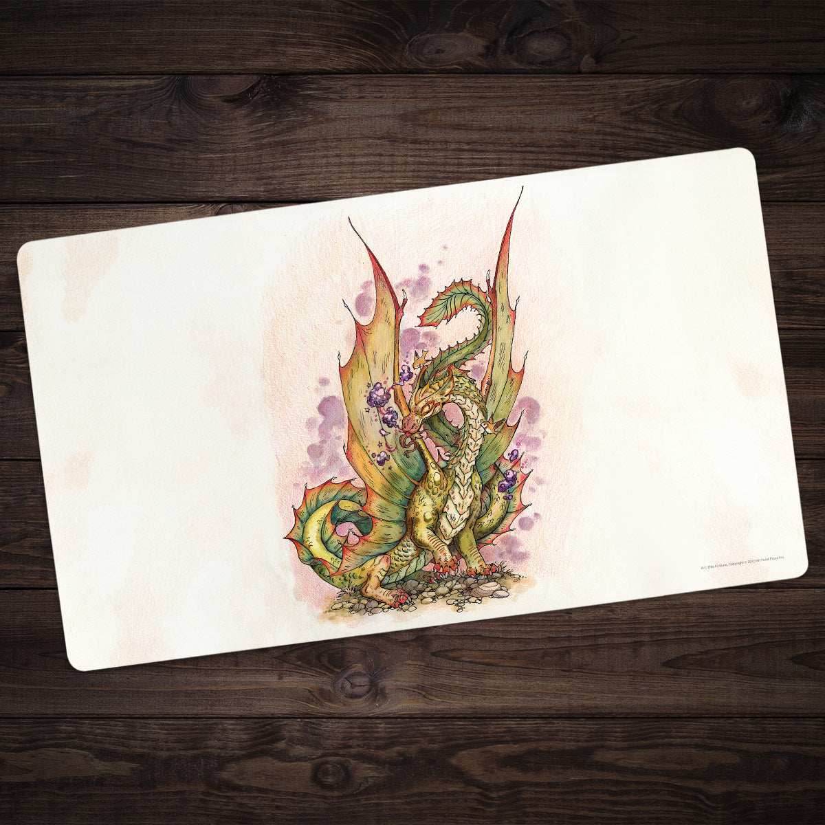 Young Brass Dragon Playmat - Standard Playmat / Plain