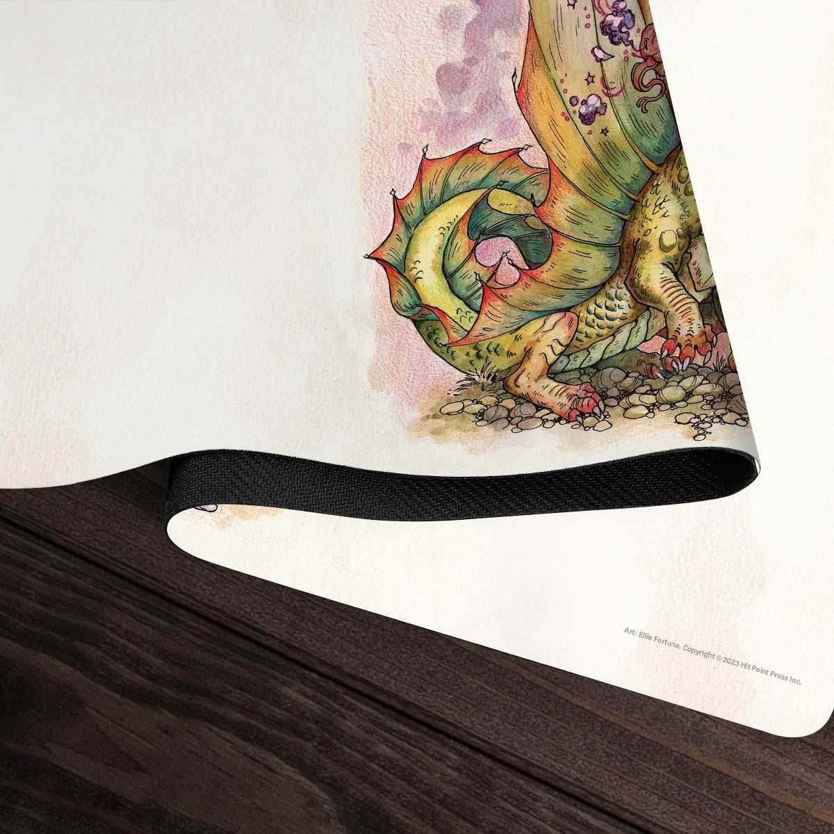 Young Brass Dragon Playmat - Standard Playmat / Plain