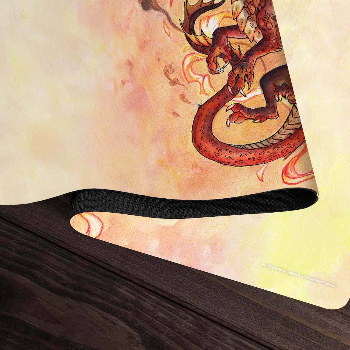Young Red Dragon Playmat - Standard Playmat / Plain
