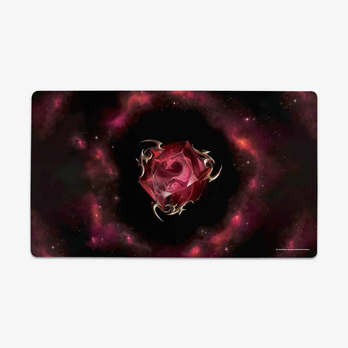 Ruby Dragon Playmat - Standard Playmat / Plain