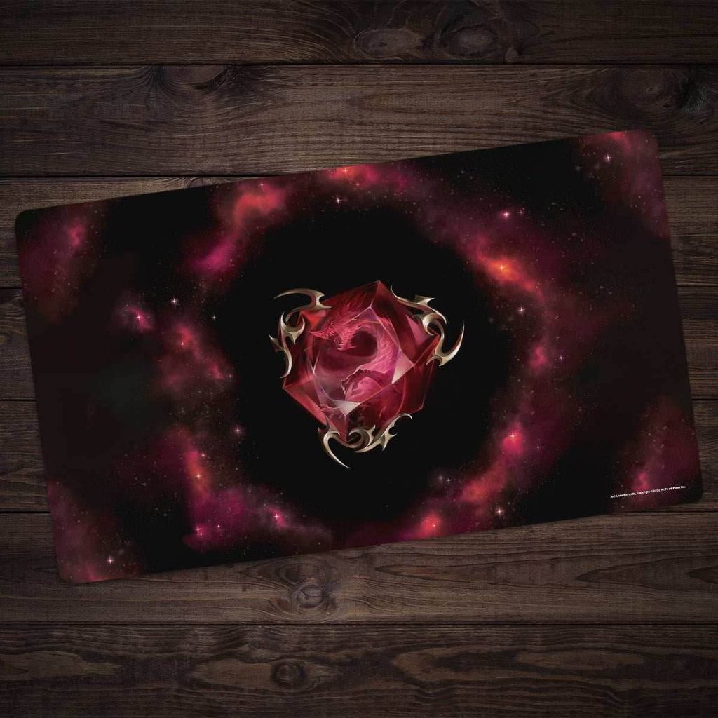 Ruby Dragon Playmat - Standard Playmat / Plain