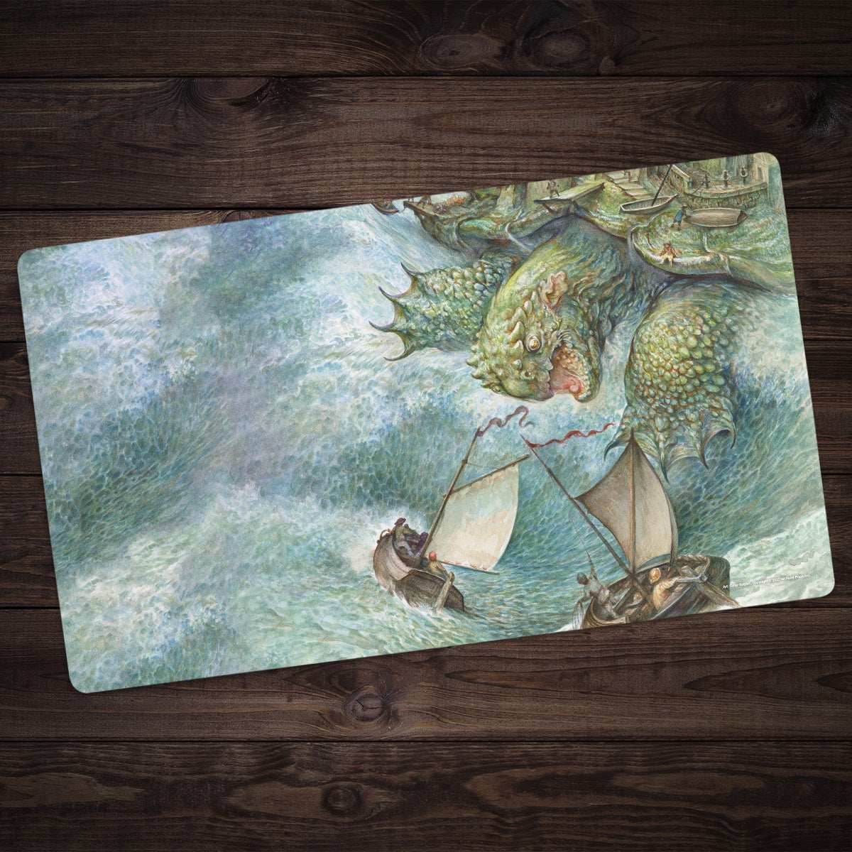 Dragon Turtle Playmat - Standard Playmat / Plain