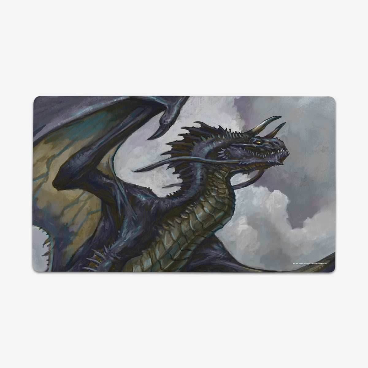 Ancient Black Dragon Playmat - Standard Playmat / Plain