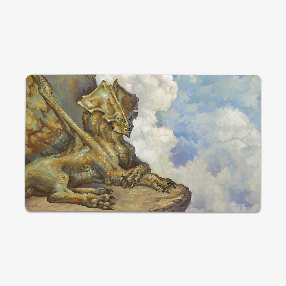 Ancient Brass Dragon Playmat - Standard Playmat / Plain