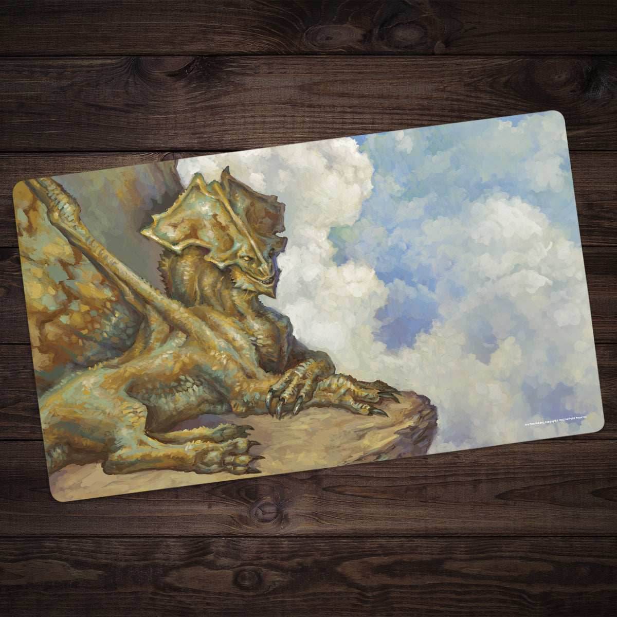 Ancient Brass Dragon Playmat - Standard Playmat / Plain