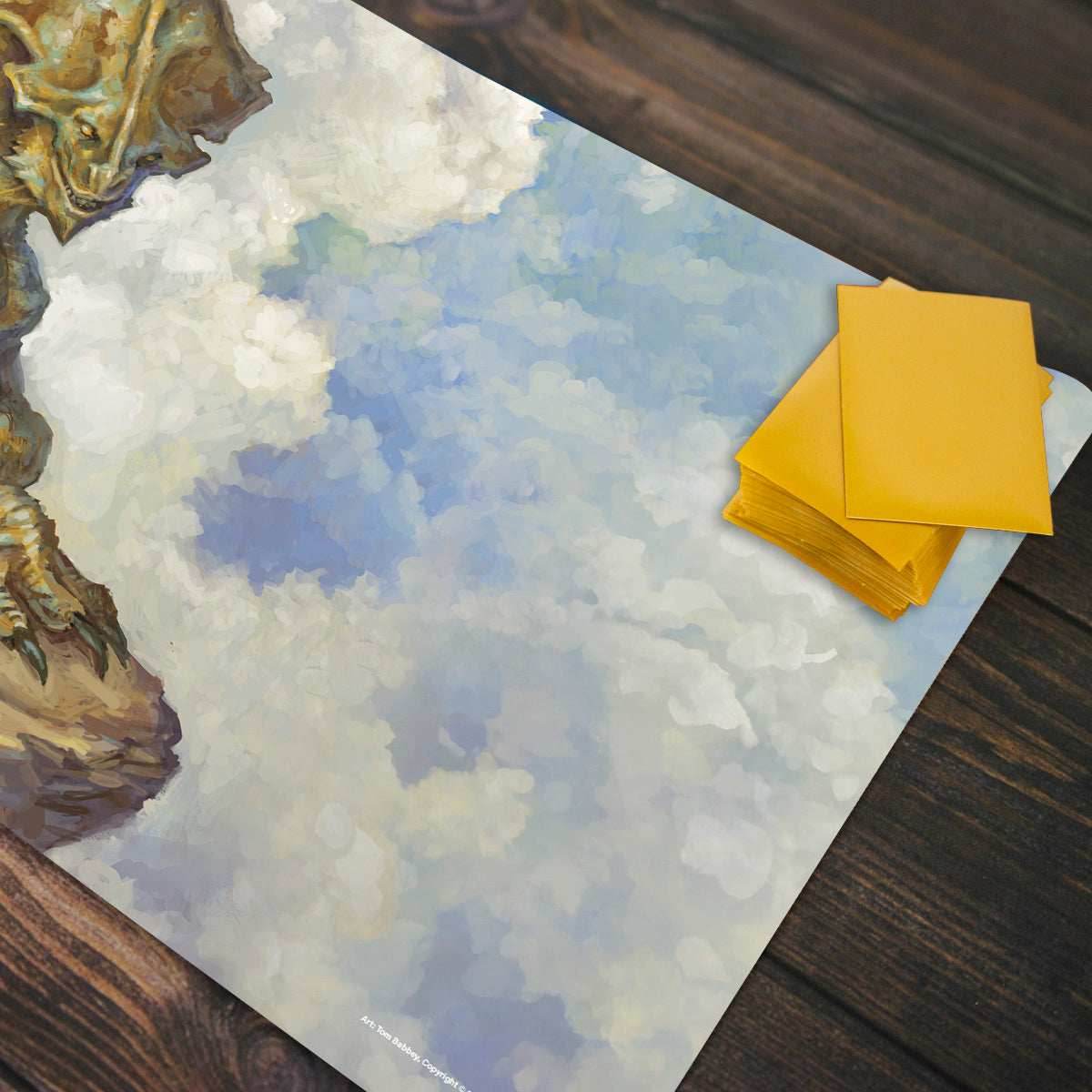 Ancient Brass Dragon Playmat - Standard Playmat / Plain