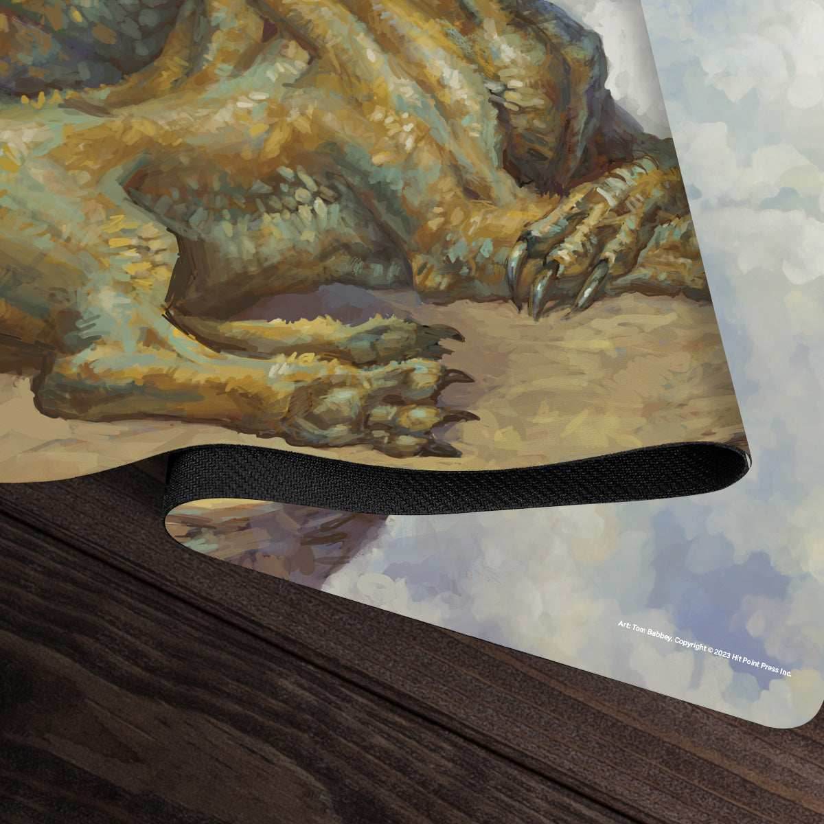 Ancient Brass Dragon Playmat - Standard Playmat / Plain