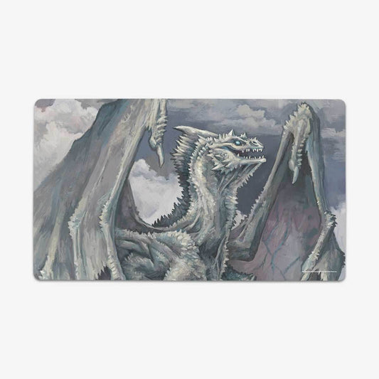 Ancient White Dragon Playmat - Standard Playmat / Plain