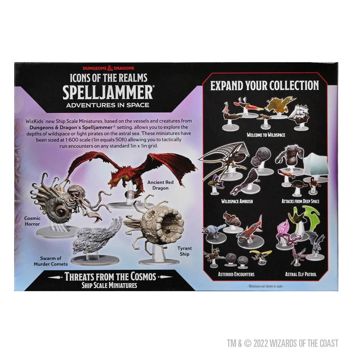 D&D: Icons of the Realms - Ship Scale - Threats from the Cosmos - 
