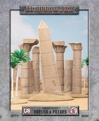 Battlefield in a Box: Forgotten City - Obelisk & Pillars - 