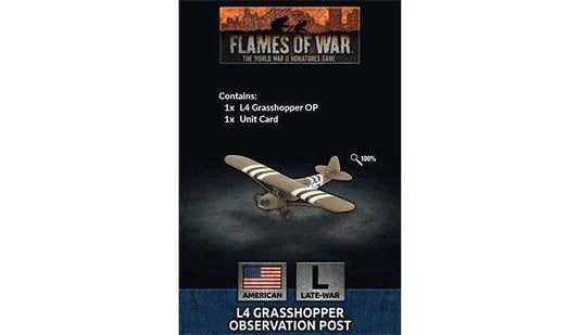 Flames of War: American L4 Grasshopper Observation Post (Late War) - 
