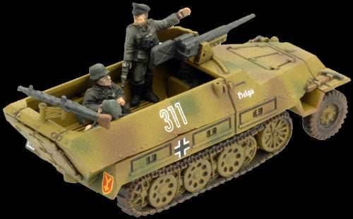 Flames of War: German SD KFZ 251 Transports (Late War) - 