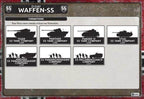 Flames of War: German Armoured SS Panzergrenadier Company HQ (Late War) - 