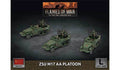 Flames of War: Soviet ZSU M17 Anti-Aircraft Platoon (Late War) - 